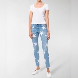 Stella McCartney Star Print Slim Fit Jeans